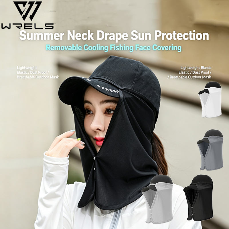 Fishing Mask Sun Protection - Summer Neck Drape Sun Protection Removable