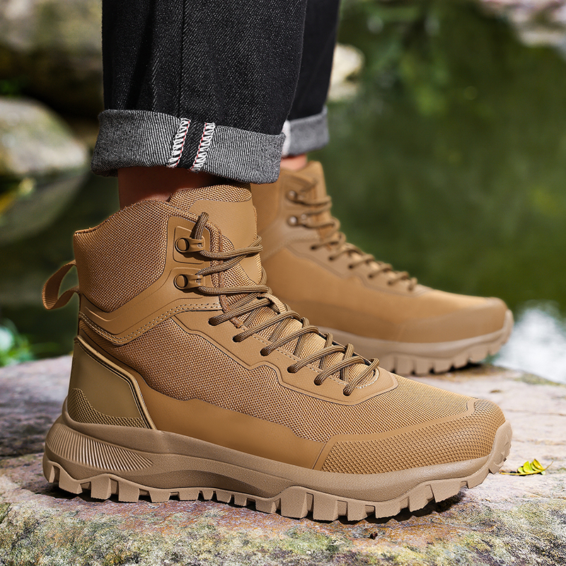 Fishing Boots - Mens Hiking Shoes Plus Size 39-48