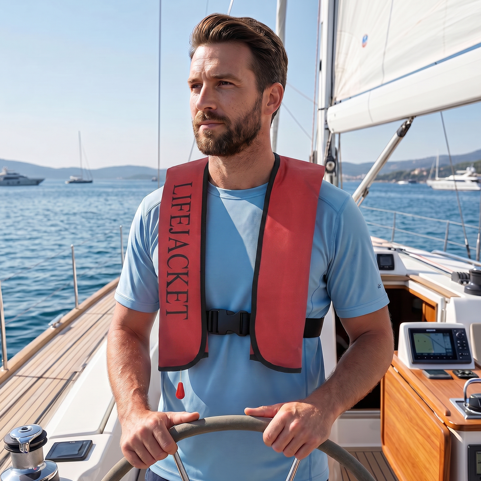 Automatic Inflatable Life Vest - Fishing Vest recension och pris