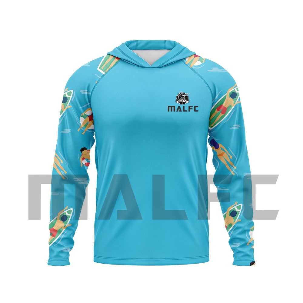 MALFC Fishing Apparel Men Hood - Fishing Shirt Uv Protection recension och pris