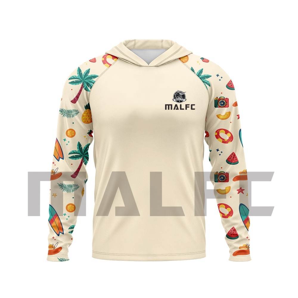 MALFC Fishing Apparel Men Hood - Fishing Shirt Uv Protection recension och pris