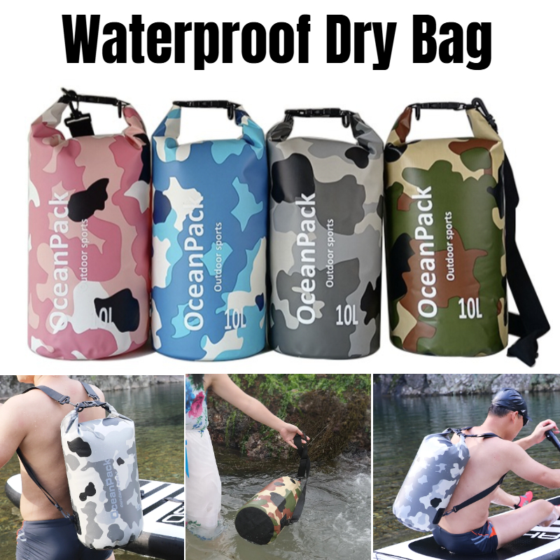 Waterproof Dry Bag Camouflage  - Fishing Bag Waterproof recension och pris