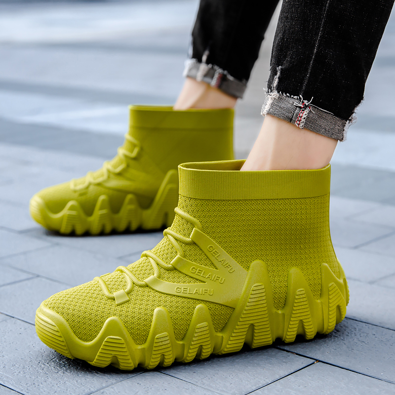 Men's Rain Boots Fashion Water - Fishing Boots recension och pris