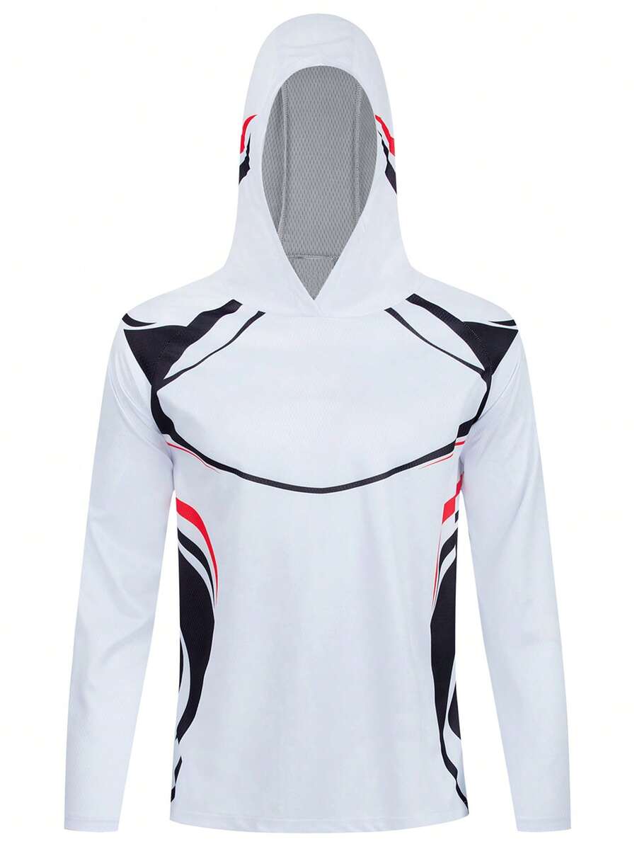 Men's Scale Pattern All-Over P - Fishing Shirt Uv Protection recension och pris