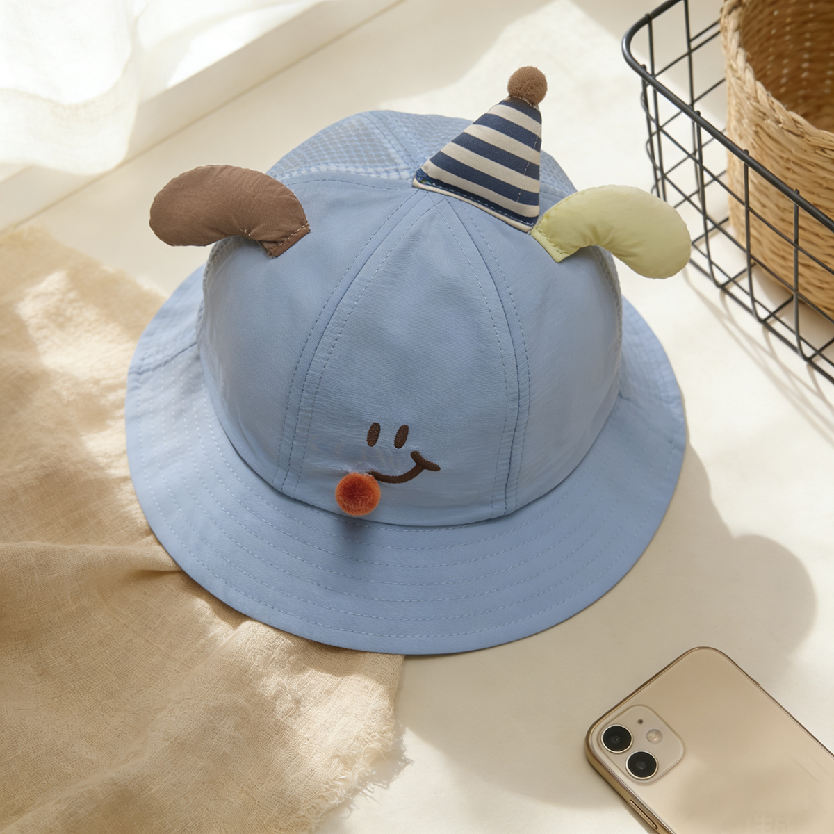 Cute birthday-themed embroider - Fishing Hat recension och pris