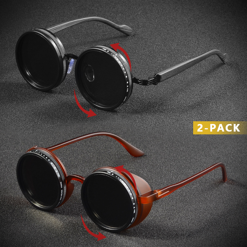 CRIXALIS 2Pcs Polarized Steam  - Fishing Sunglasses Polarized recension och pris