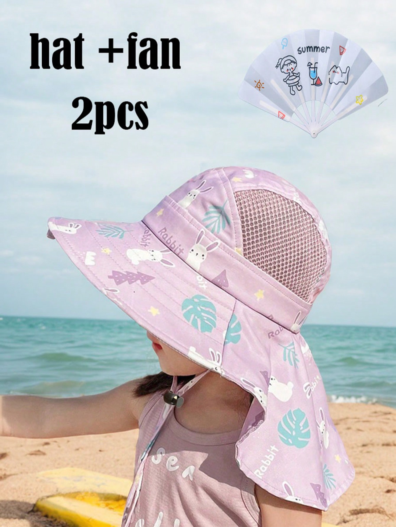 Cartoon Cape Kids Summer Sun F - Fishing Hat recension och pris