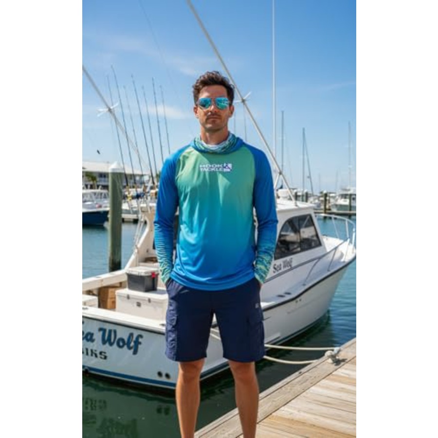 Men's UV-protective fishing ho - Fishing Hoodie recension och pris