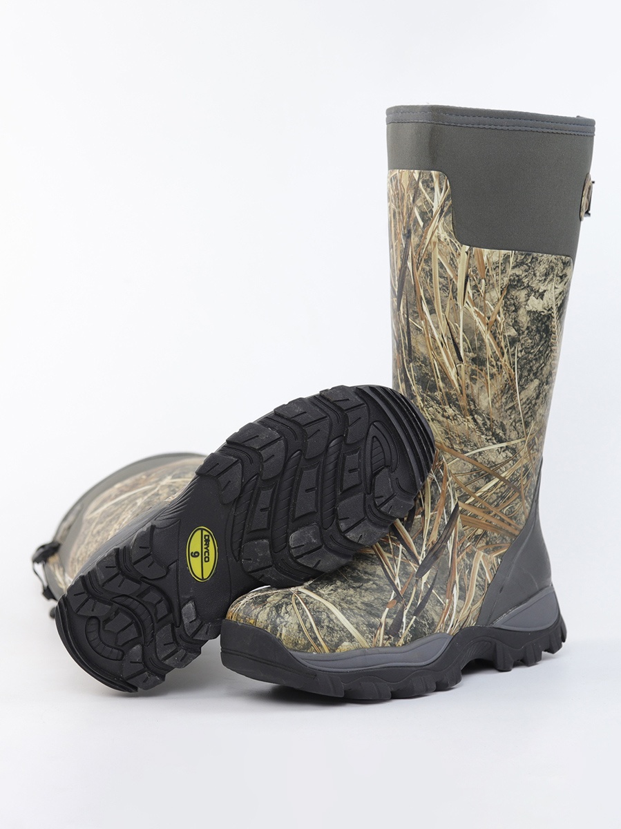 Men's High-Cut Camouflage Rain - Fishing Boots recension och pris