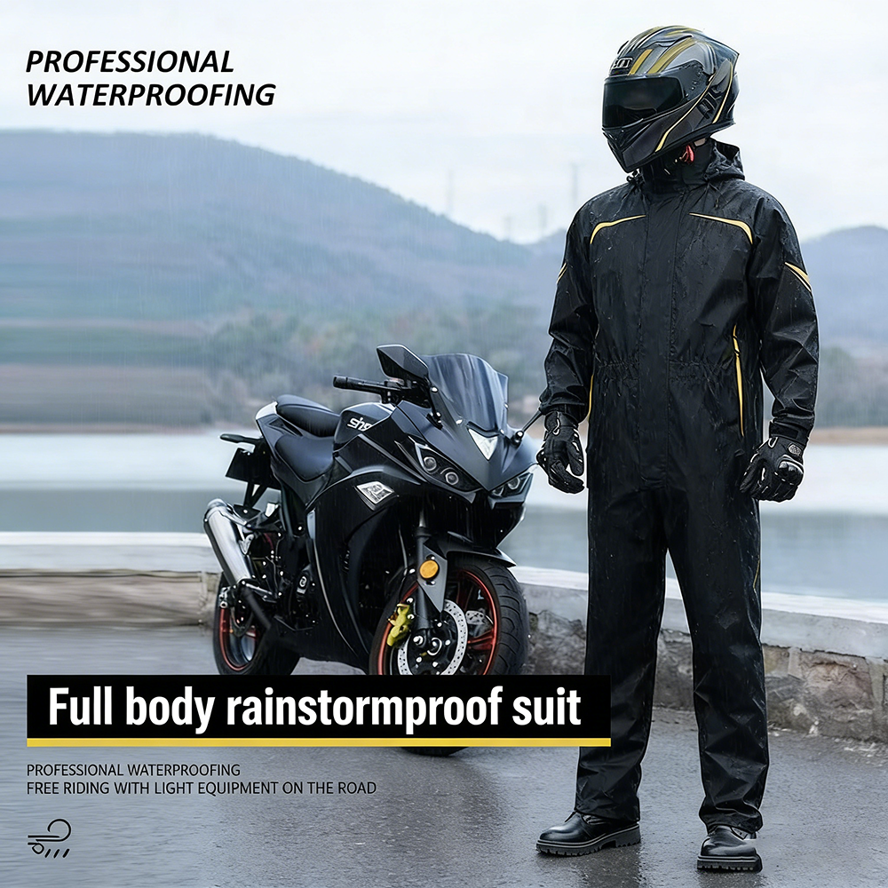 Motorcycle Rain Suit Men Women - Fishing Rain Suit recension och pris