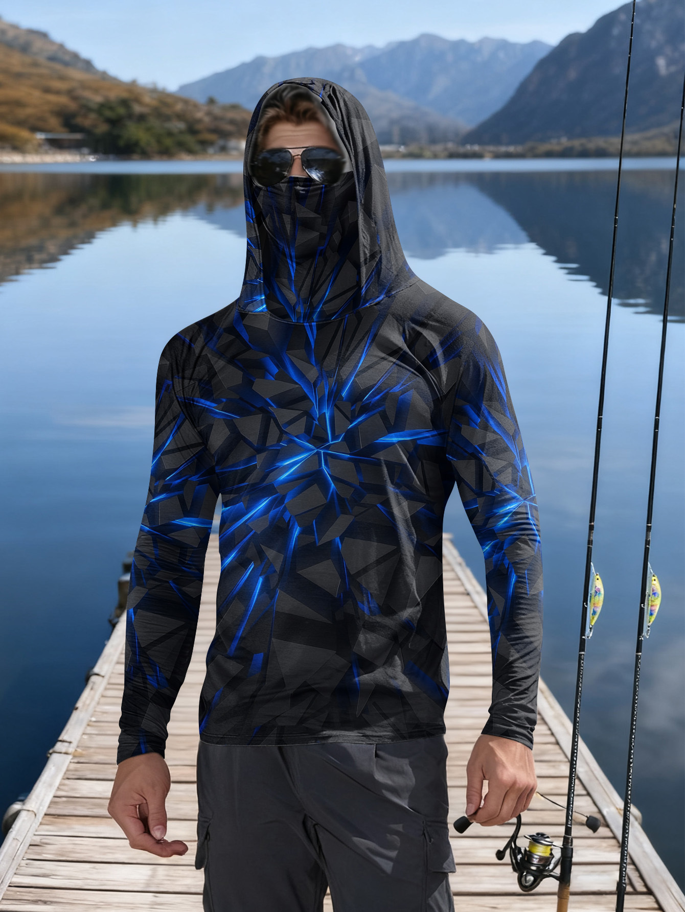2026 New Model UV-Resistant Fi - Fishing Mask Sun Protection recension och pris