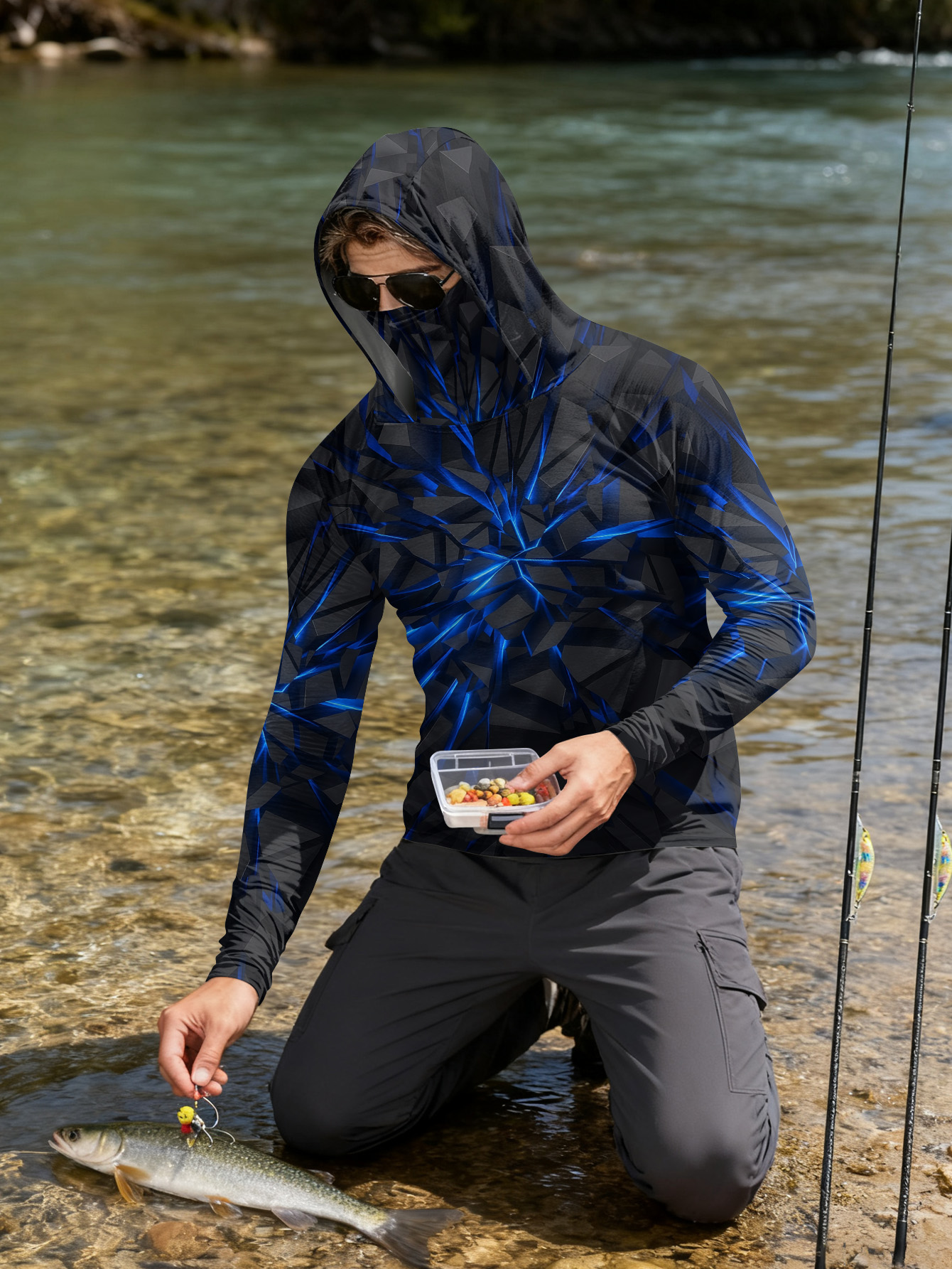 2026 New Model UV-Resistant Fi - Fishing Mask Sun Protection recension och pris