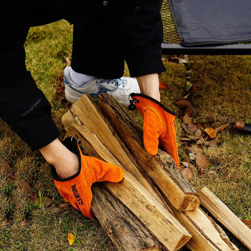 Heat Resistant BBQ Gloves, Cow - Fishing Gloves recension och pris